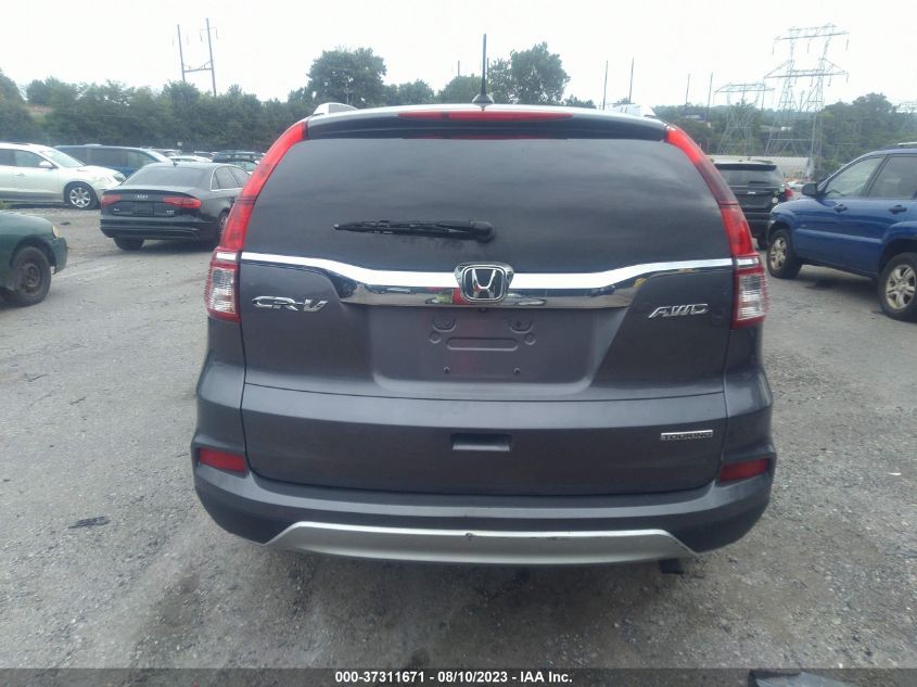 2015 HONDA CR-V TOURING - 5J6RM4H94FL080121