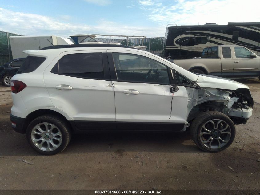 VIN MAJ6S3JL3KC289512 2019 FORD ECOSPORT SES