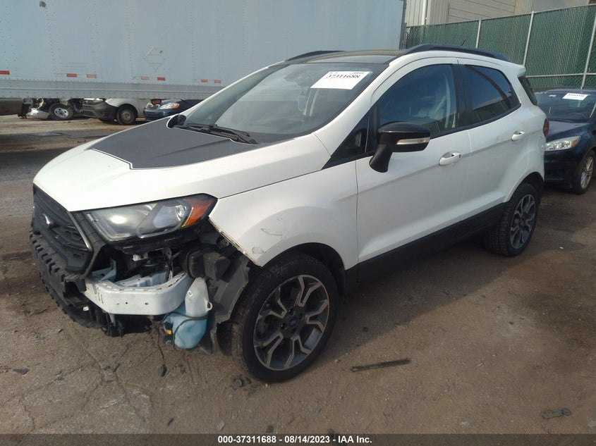 VIN MAJ6S3JL3KC289512 2019 FORD ECOSPORT SES