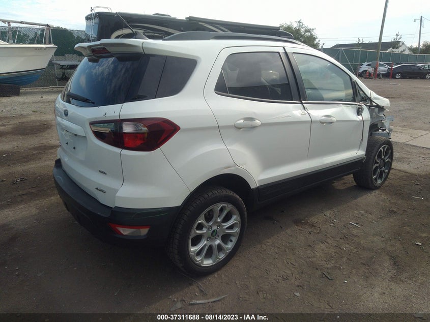VIN MAJ6S3JL3KC289512 2019 FORD ECOSPORT SES