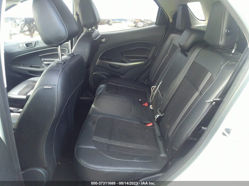 VIN MAJ6S3JL3KC289512 2019 FORD ECOSPORT SES