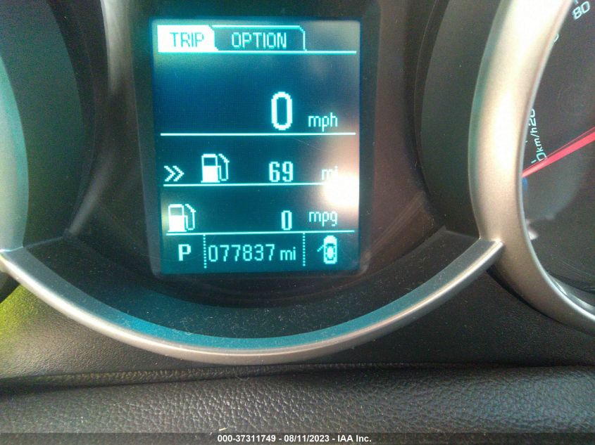 2015 CHEVROLET CRUZE LT - 1G1PC5SB6F7107662