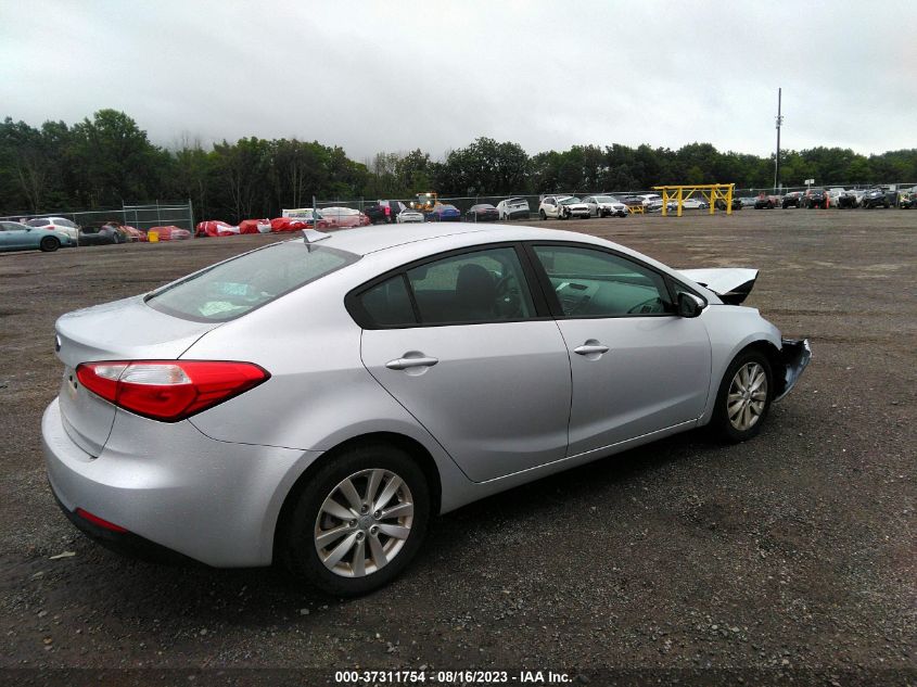 2015 KIA FORTE LX - KNAFX4A66F5353674