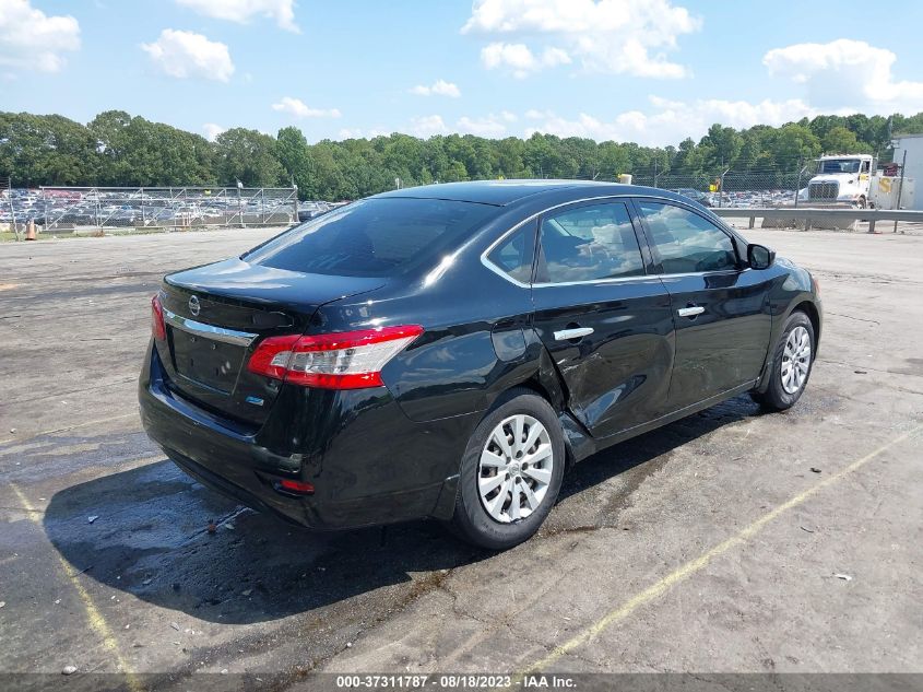 2014 NISSAN SENTRA S - 3N1AB7AP0EY287858