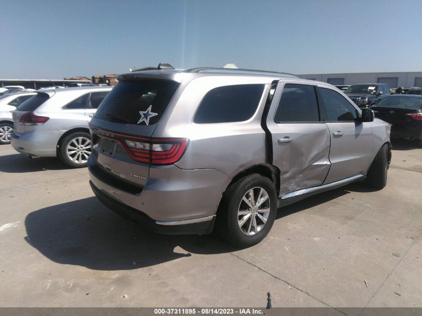 2016 DODGE DURANGO LIMITED - 1C4RDHDG2GC361384