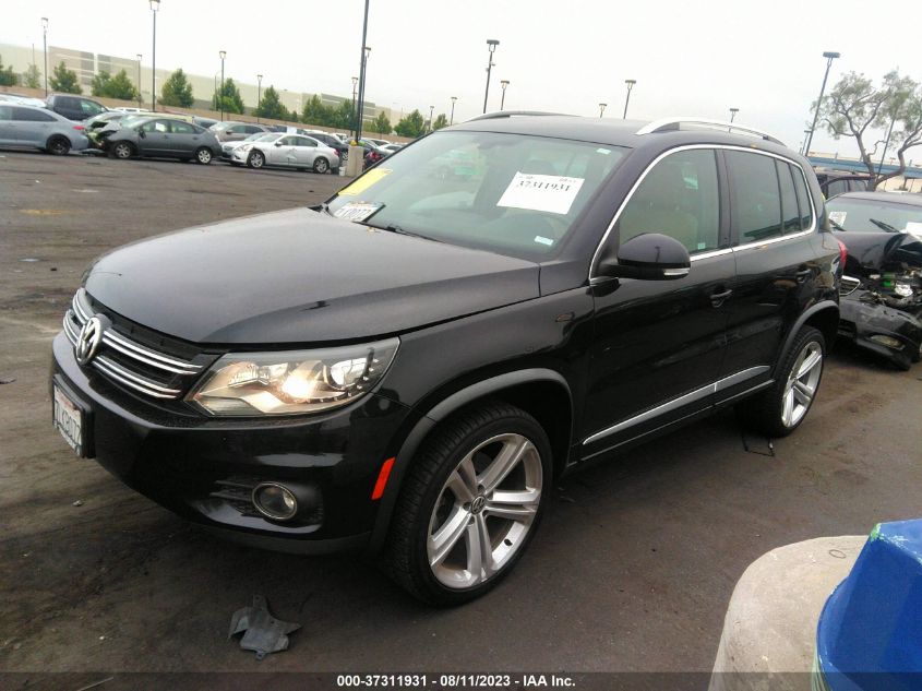 2015 VOLKSWAGEN TIGUAN R-LINE - WVGAV7AX2FW056632