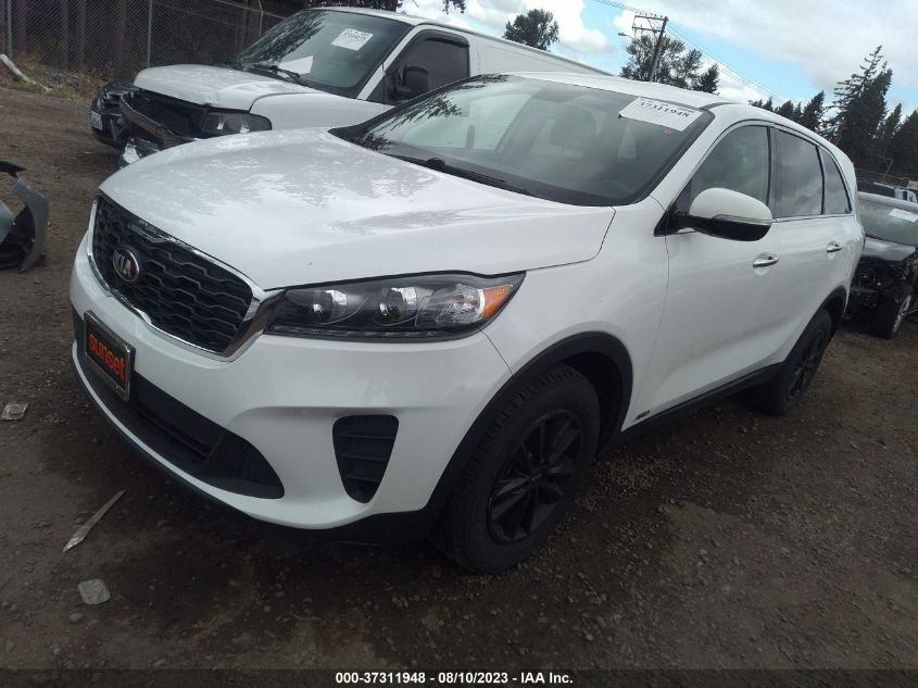 2019 KIA SORENTO LX V6 - 5XYPGDA54KG554991