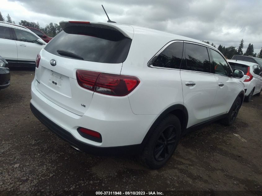 2019 KIA SORENTO LX V6 - 5XYPGDA54KG554991