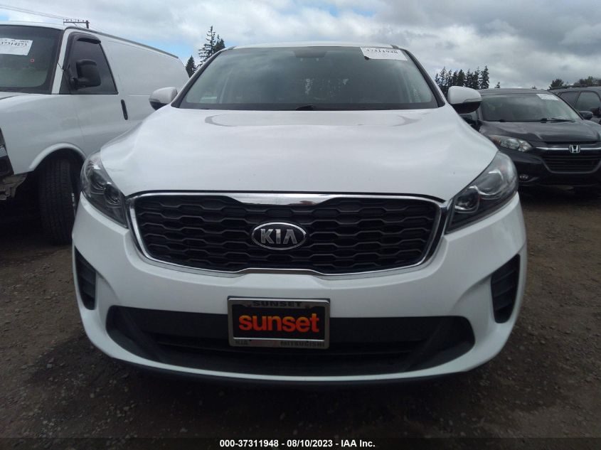 2019 KIA SORENTO LX V6 - 5XYPGDA54KG554991