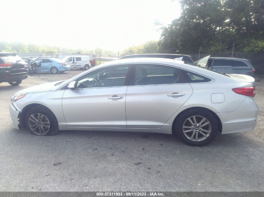 2017 HYUNDAI SONATA SE/2.4L - 5NPE24AF2HH4B6030