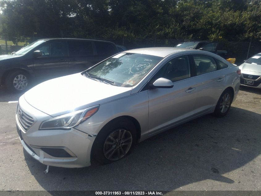 2017 HYUNDAI SONATA SE/2.4L - 5NPE24AF2HH4B6030