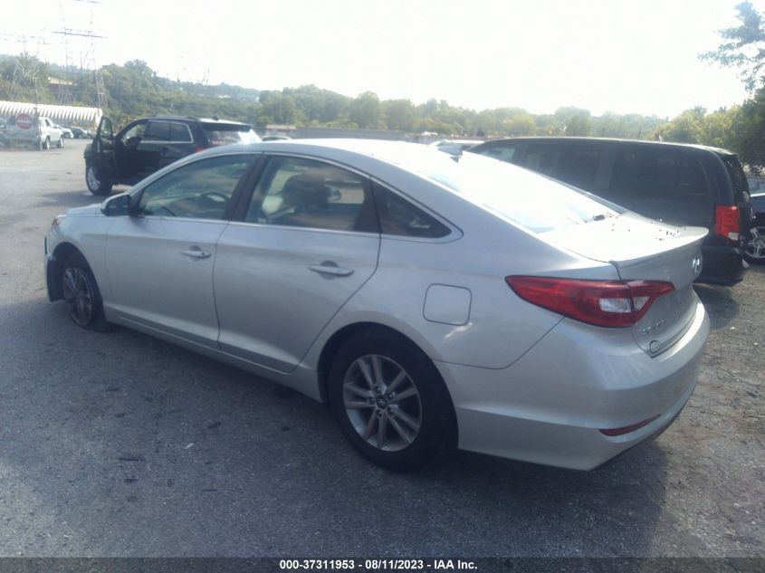 2017 HYUNDAI SONATA SE/2.4L - 5NPE24AF2HH4B6030