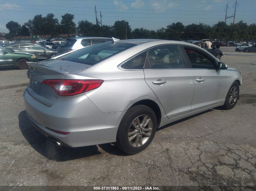 2017 HYUNDAI SONATA SE/2.4L - 5NPE24AF2HH4B6030