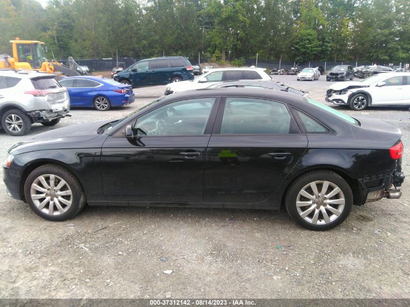 2014 AUDI A4 PREMIUM - WAUBFAFL1EN032638