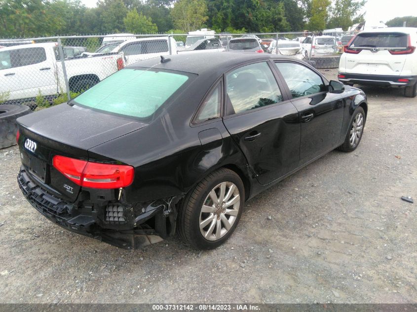 2014 AUDI A4 PREMIUM - WAUBFAFL1EN032638