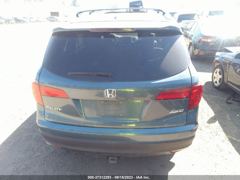 2016 HONDA PILOT EX-L - 5FNYF6H58GB010324