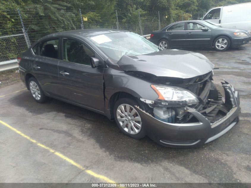 2015 NISSAN SENTRA S - 3N1AB7AP0FY306880