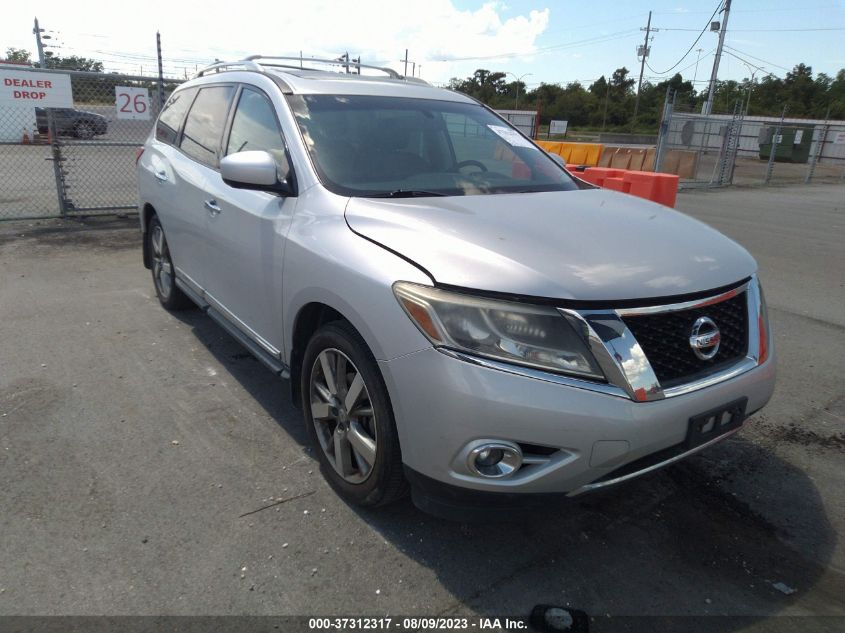 2014 NISSAN PATHFINDER PLATINUM - 5N1AR2MN9EC635439