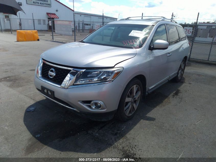 2014 NISSAN PATHFINDER PLATINUM - 5N1AR2MN9EC635439