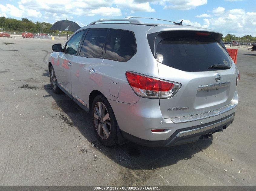 2014 NISSAN PATHFINDER PLATINUM - 5N1AR2MN9EC635439