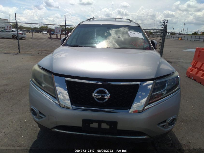 2014 NISSAN PATHFINDER PLATINUM - 5N1AR2MN9EC635439