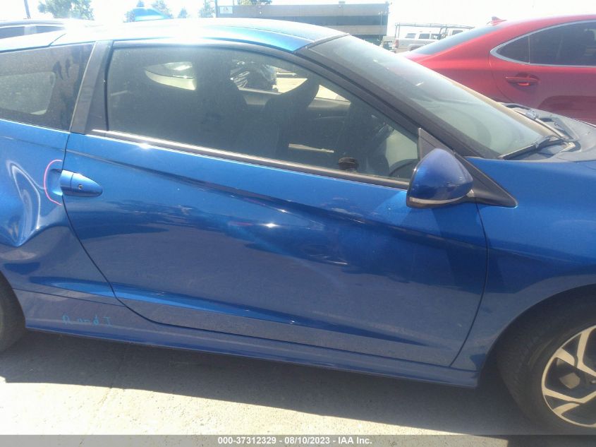 2016 HONDA CR-Z LX JHMZF1D49GS001301