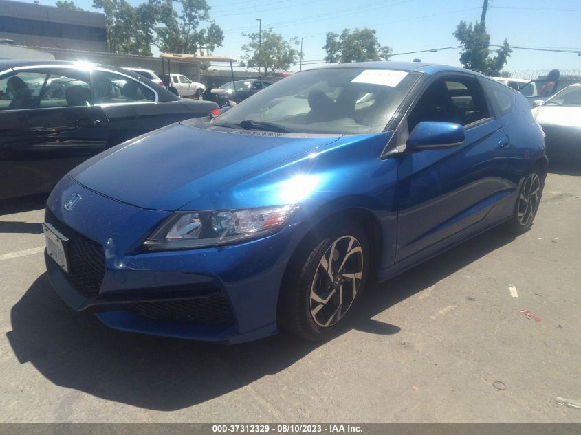 2016 HONDA CR-Z LX JHMZF1D49GS001301