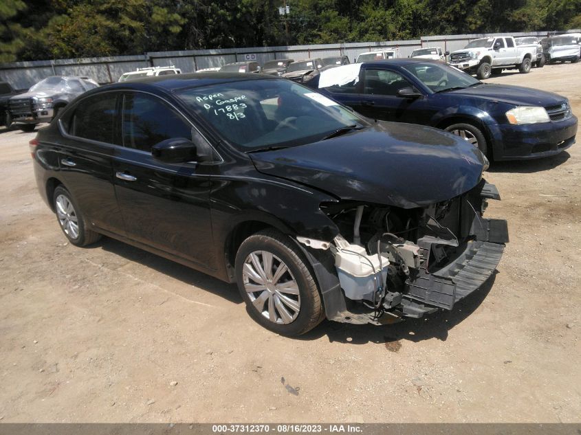 2015 NISSAN SENTRA S - 3N1AB7AP9FY332507