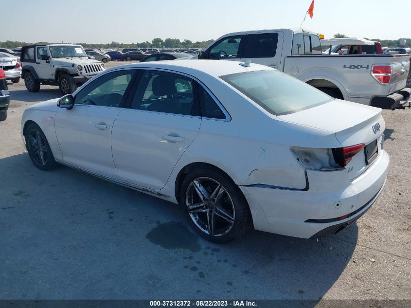 2014 AUDI A4 PREMIUM PLUS - WAUGFCF44HN034799