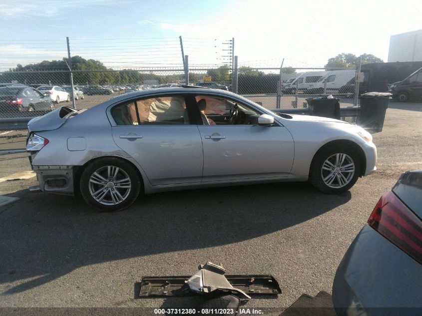 2013 INFINITI G37 SEDAN X JN1CV6AR2DM356496