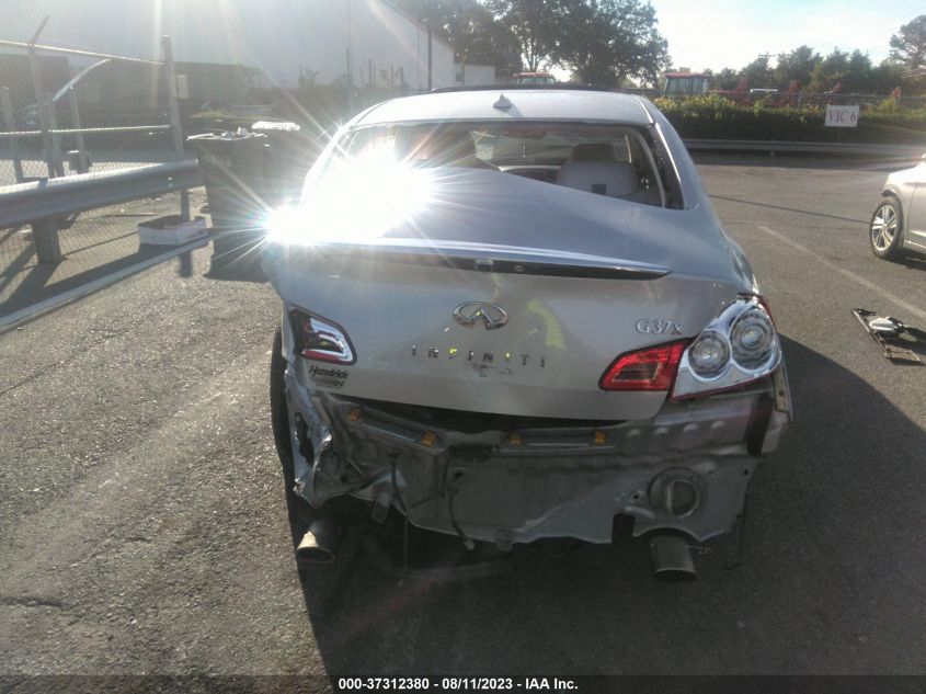 2013 INFINITI G37 SEDAN X JN1CV6AR2DM356496