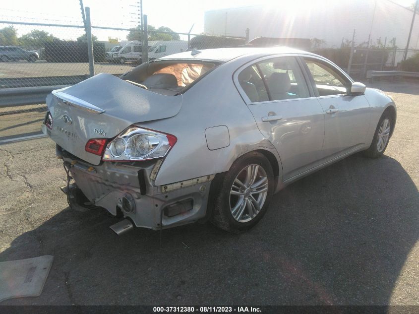 2013 INFINITI G37 SEDAN X JN1CV6AR2DM356496