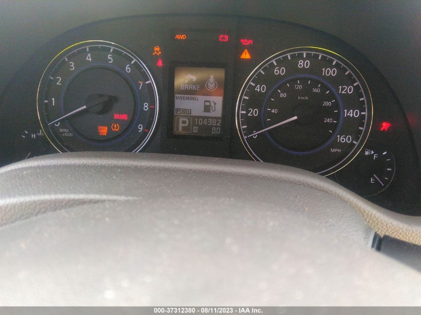 2013 INFINITI G37 SEDAN X JN1CV6AR2DM356496