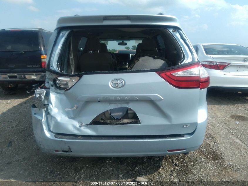 2017 TOYOTA SIENNA LE - 5TDKZ3DC1HS883443