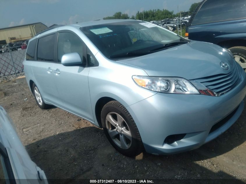 2017 TOYOTA SIENNA LE - 5TDKZ3DC1HS883443