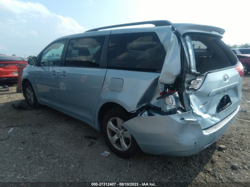2017 TOYOTA SIENNA LE - 5TDKZ3DC1HS883443