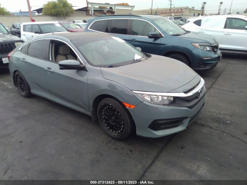 2017 HONDA CIVIC SEDAN EX - 19XFC2F75HE231626