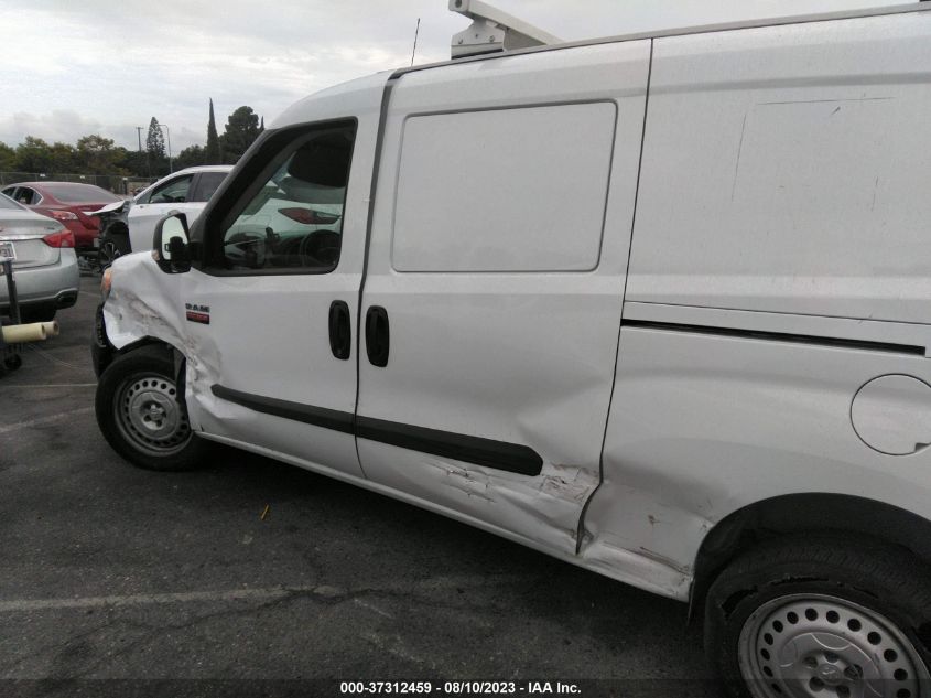 2016 RAM PROMASTER CITY CARGO VAN TRADESMAN ZFBERFAT9G6C78951