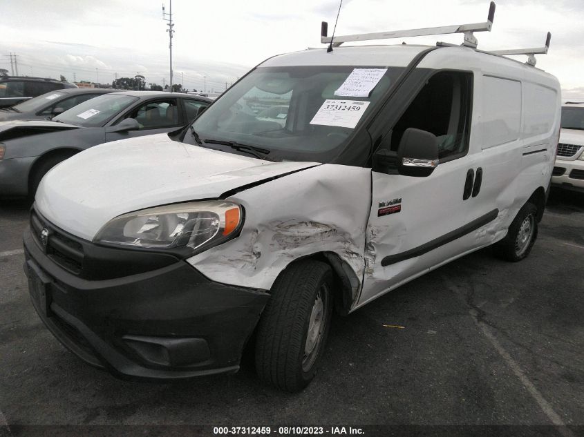2016 RAM PROMASTER CITY CARGO VAN TRADESMAN ZFBERFAT9G6C78951