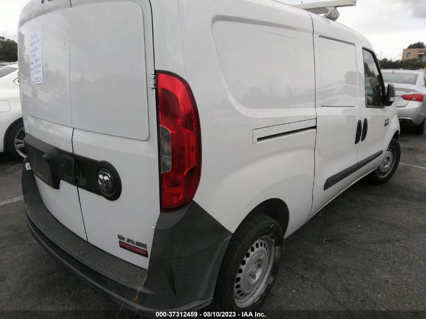 2016 RAM PROMASTER CITY CARGO VAN TRADESMAN ZFBERFAT9G6C78951