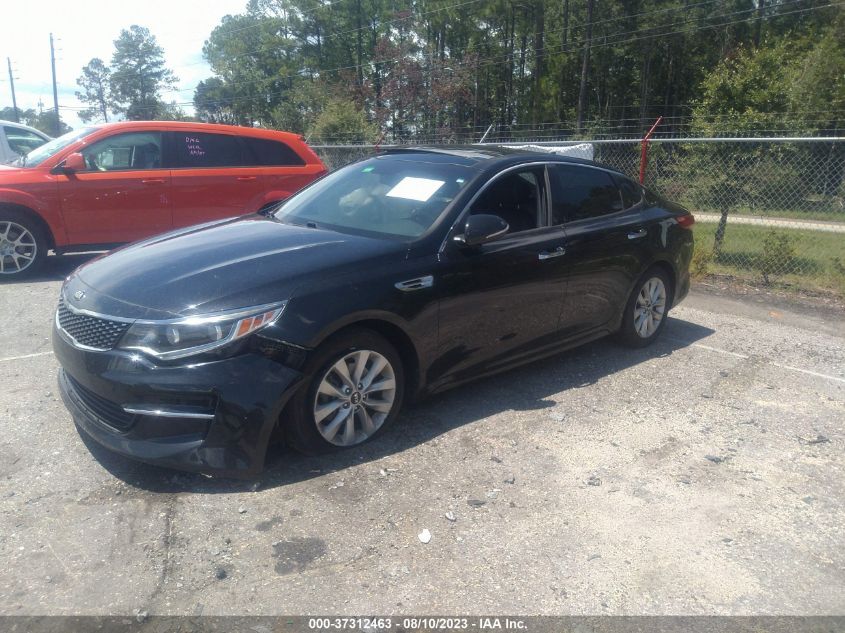 2016 KIA OPTIMA EX - 5XXGU4L31GG100777