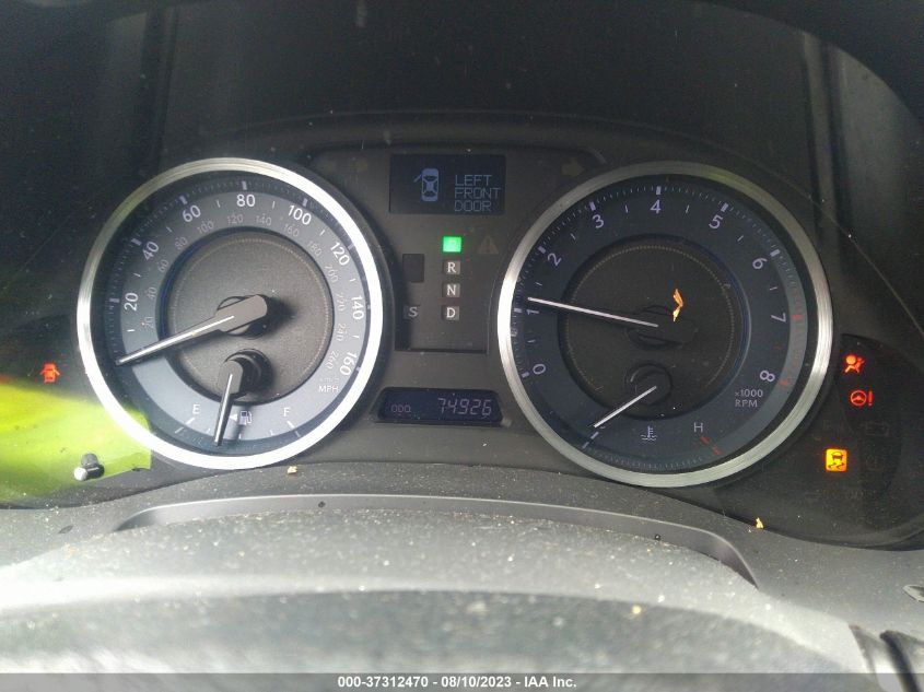 2013 LEXUS IS 250 - JTHCF5C2XD5062678