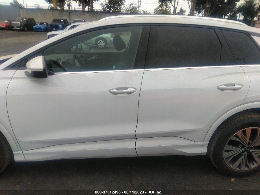 2023 AUDI Q4 E-TRON PREMIUM PLUS WA1BCBFZ5PP009595