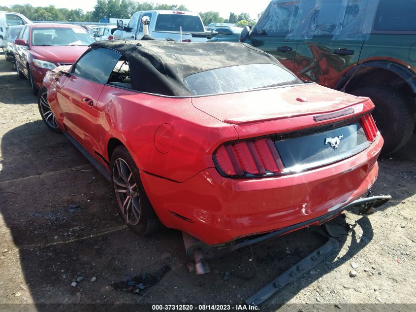 2017 FORD MUSTANG ECOBOOST PREMIUM - 1FATP8UH3H5245094