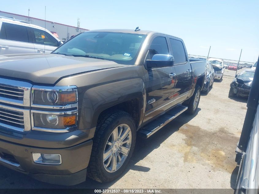 2014 CHEVROLET SILVERADO 1500 HIGH COUNTRY - 3GCUKTEC2EG522096
