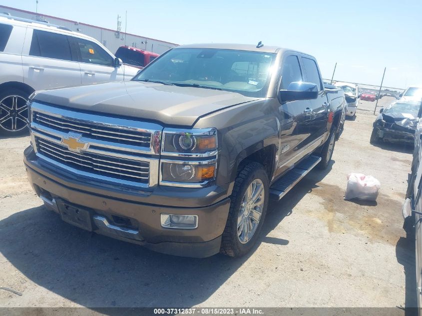 2014 CHEVROLET SILVERADO 1500 HIGH COUNTRY - 3GCUKTEC2EG522096