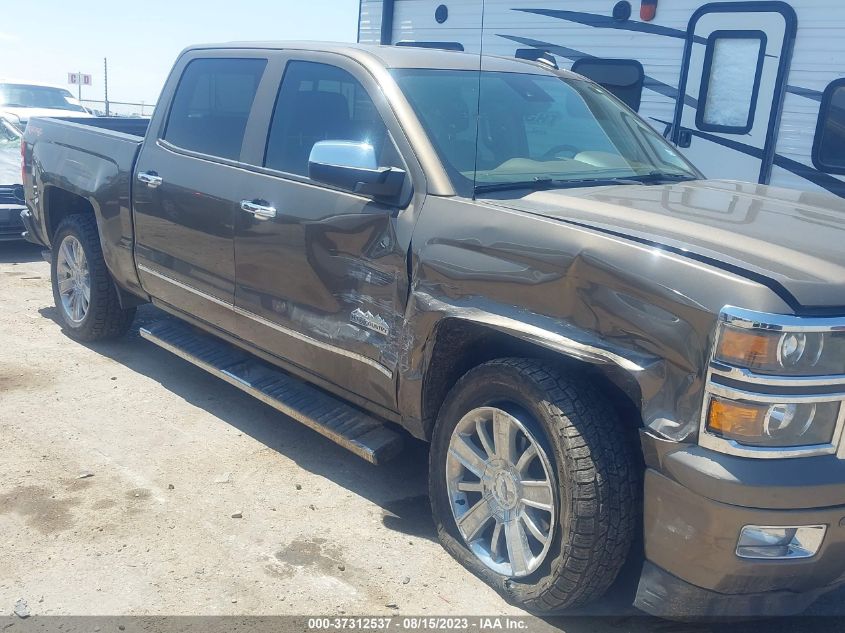 2014 CHEVROLET SILVERADO 1500 HIGH COUNTRY - 3GCUKTEC2EG522096