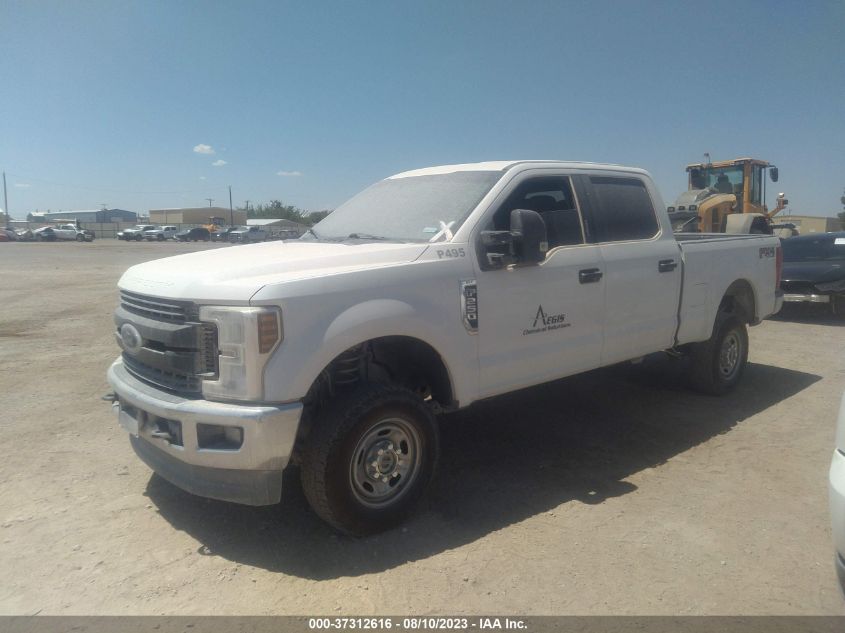 2018 FORD SUPER DUTY F-250 SRW XL/XLT/LARIAT - 1FT7W2B6XJEB49577