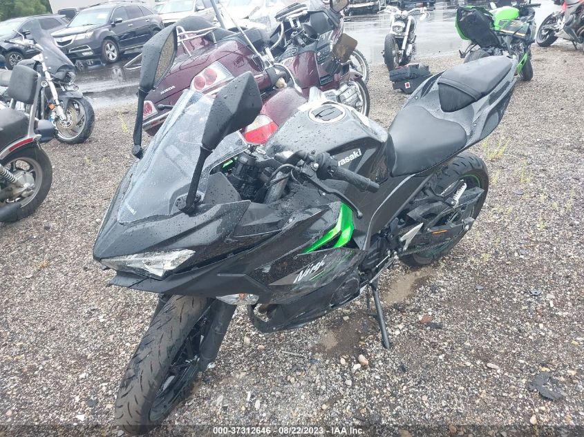 VIN JKAEXKH15PDAP5304 2023 KAWASAKI EX400