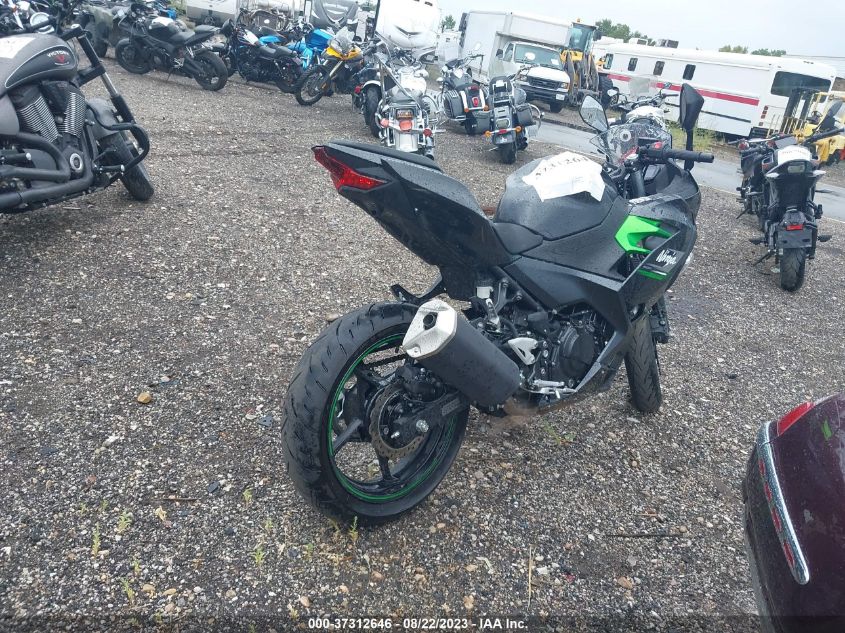 VIN JKAEXKH15PDAP5304 2023 KAWASAKI EX400